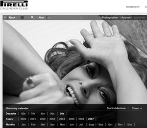 Календарь Pirelli - рекламный ход итальянских шинников