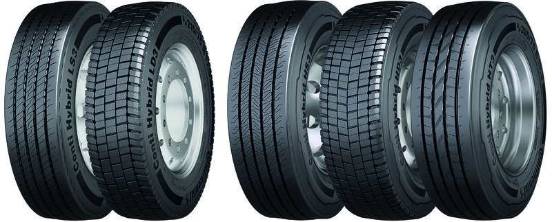 Conti Hybrid – новая линейка шин диаметром 19,5 и 17,5 дюймов 
