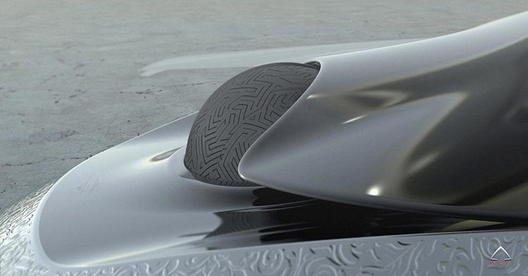 Дизайнеры нашли применение сферической шине Goodyear
