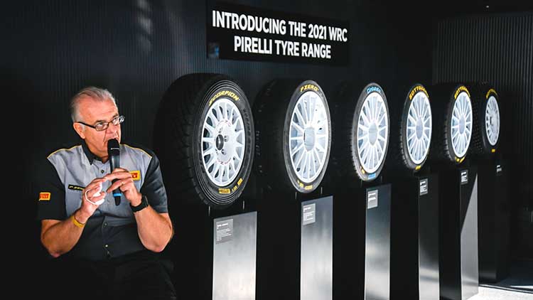 Pirelli представила новые шины для WRC